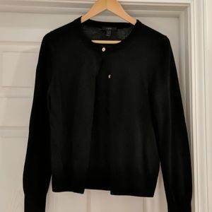 J. Crew Black Cardigan